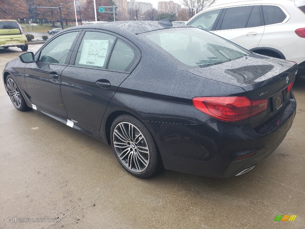 2019 5 Series 530i xDrive Sedan - Carbon Black Metallic / Black photo #2