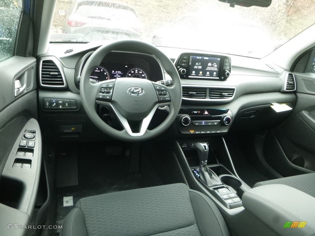 Black Interior 2019 Hyundai Tucson Value AWD Photo #130588629