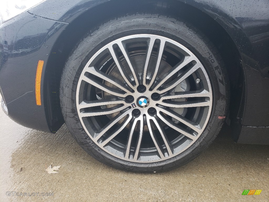 2019 5 Series 530i xDrive Sedan - Carbon Black Metallic / Black photo #3