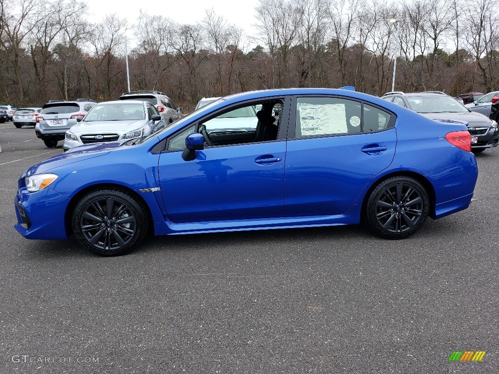 WR Blue Pearl 2019 Subaru WRX Standard WRX Model Exterior Photo #130588752