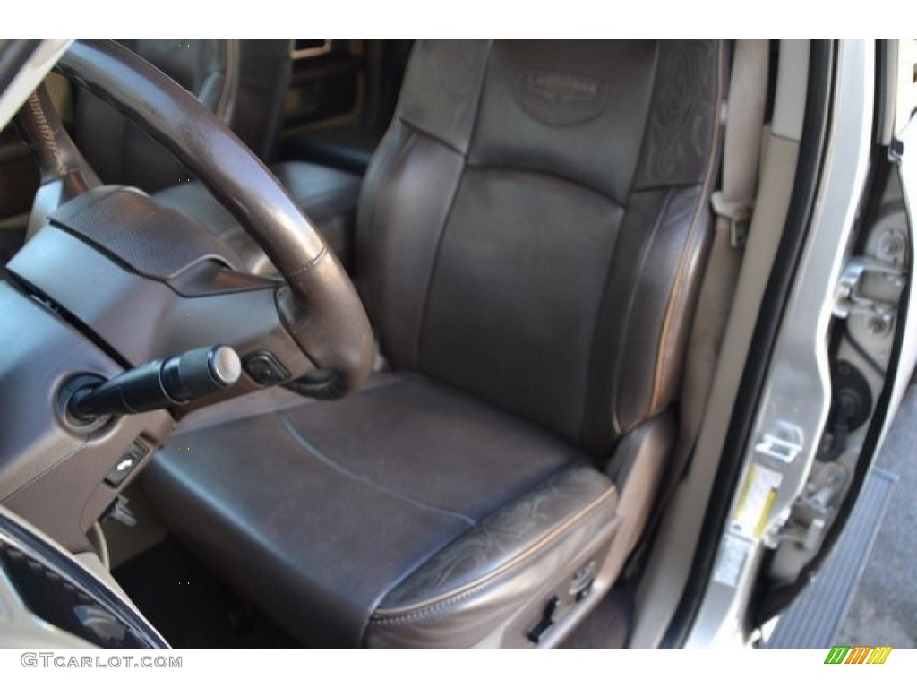 2012 Ram 2500 HD Laramie Longhorn Mega Cab 4x4 - Bright Silver Metallic / Light Pebble Beige/Bark Brown photo #12