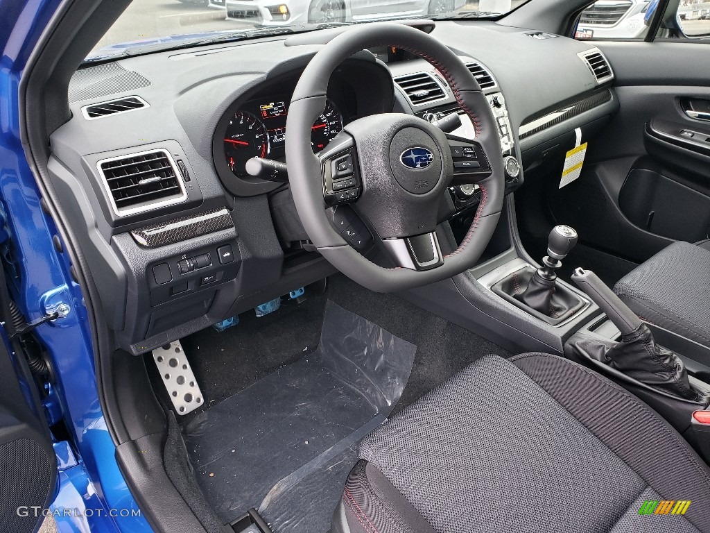 Carbon Black Interior 2019 Subaru WRX Standard WRX Model Photo #130588896