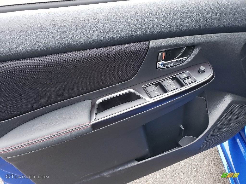 2019 Subaru WRX Standard WRX Model Carbon Black Door Panel Photo #130588932