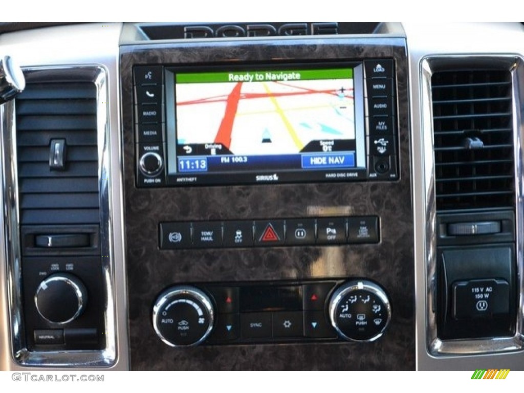 2012 Ram 2500 HD Laramie Longhorn Mega Cab 4x4 - Bright Silver Metallic / Light Pebble Beige/Bark Brown photo #16