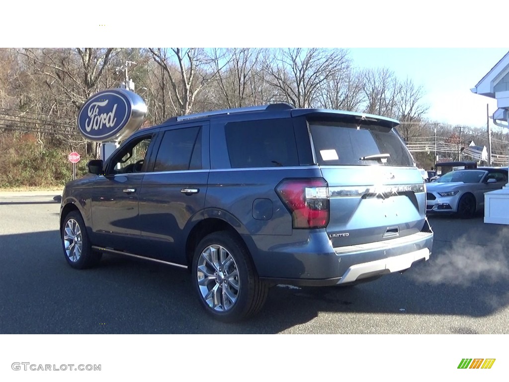 2019 Expedition Limited 4x4 - Blue Metallic / Ebony photo #5