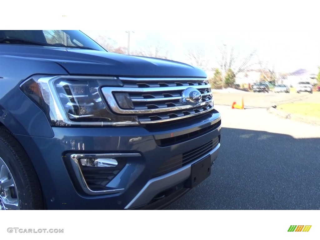 2019 Expedition Limited 4x4 - Blue Metallic / Ebony photo #30