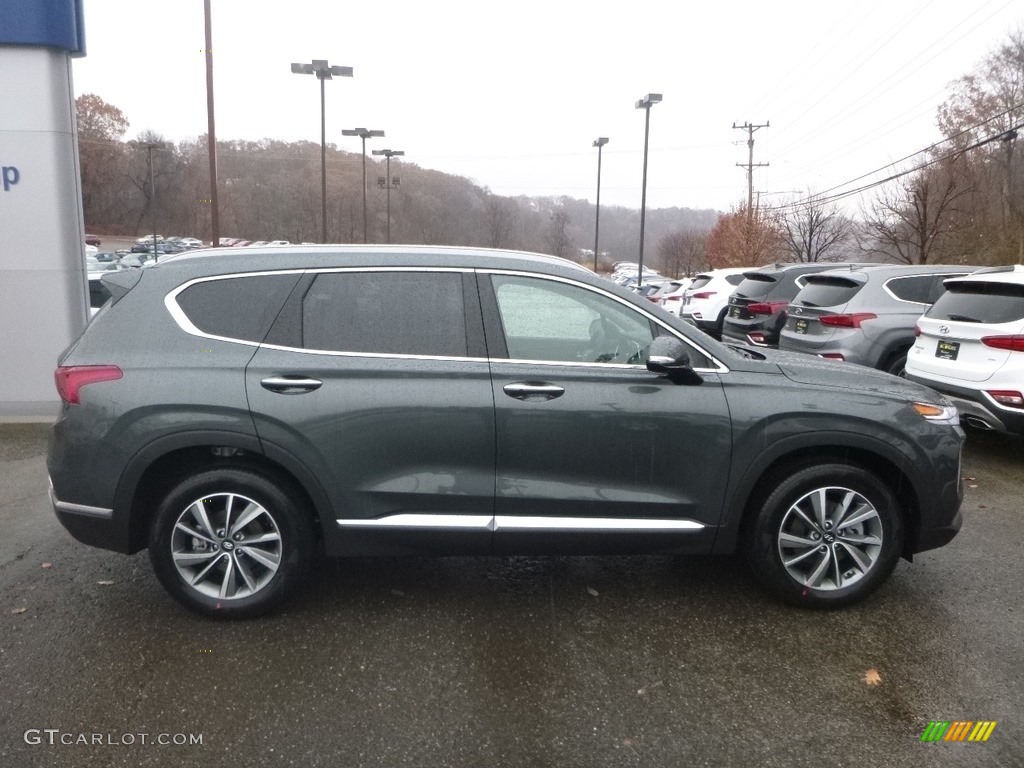Machine Gray 2019 Hyundai Santa Fe Limited AWD Exterior Photo #130590825