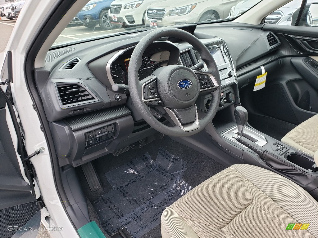 Ivory Interior 2019 Subaru Impreza 2.0i Premium 5-Door Photo #130590978