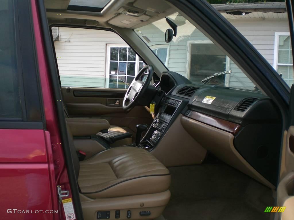 1999 Range Rover 4.0 SE - Rioja Red / Saddle photo #10