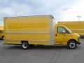 Yellow - Savana Cutaway 3500 Commercial Moving Truck Photo No. 4