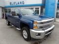 Deep Ocean Blue Metallic 2019 Chevrolet Silverado 2500HD LT Double Cab 4WD