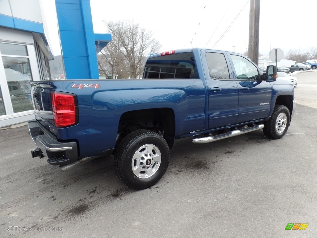 2019 Silverado 2500HD LT Double Cab 4WD - Deep Ocean Blue Metallic / Jet Black photo #10
