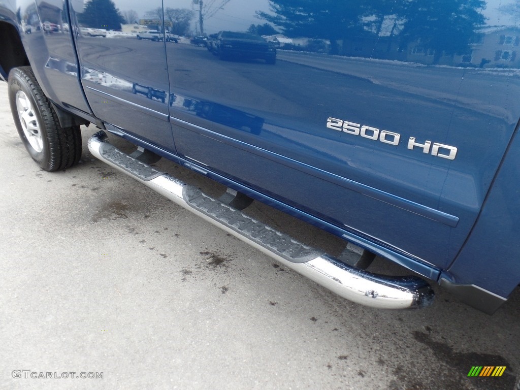 2019 Silverado 2500HD LT Double Cab 4WD - Deep Ocean Blue Metallic / Jet Black photo #13