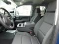 2019 Chevrolet Silverado 2500HD Jet Black Interior Front Seat Photo