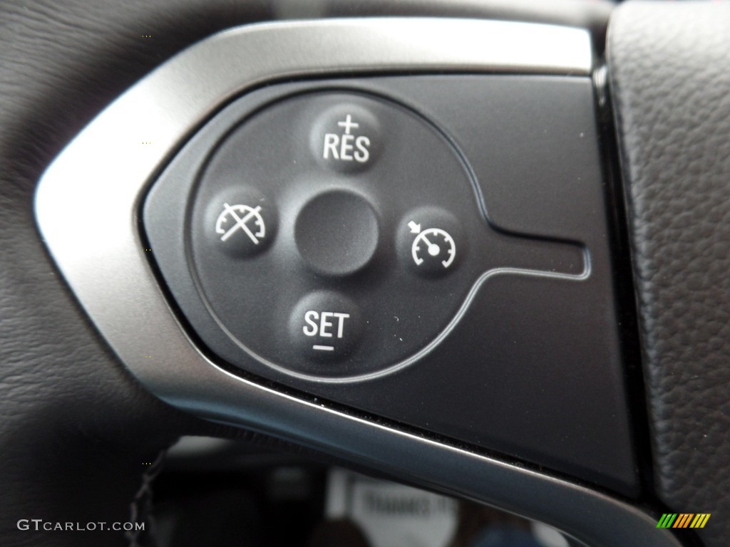 2019 Chevrolet Silverado 2500HD LT Double Cab 4WD Jet Black Steering Wheel Photo #130593513