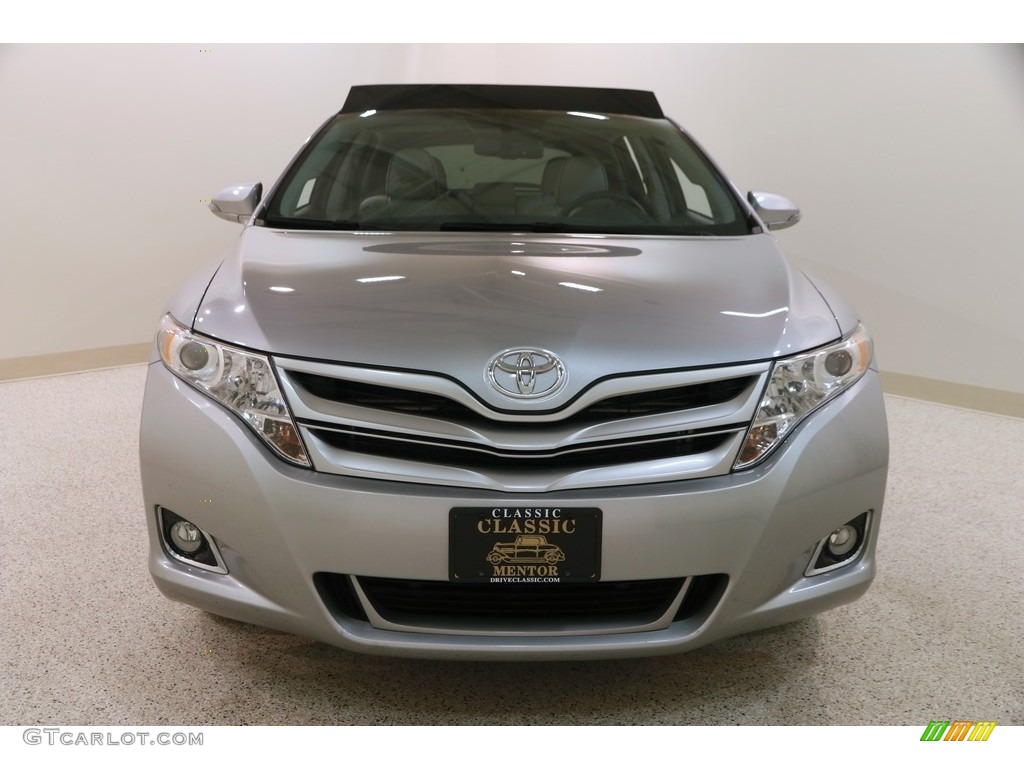 2015 Venza XLE V6 - Celestial Silver Metallic / Light Gray photo #2