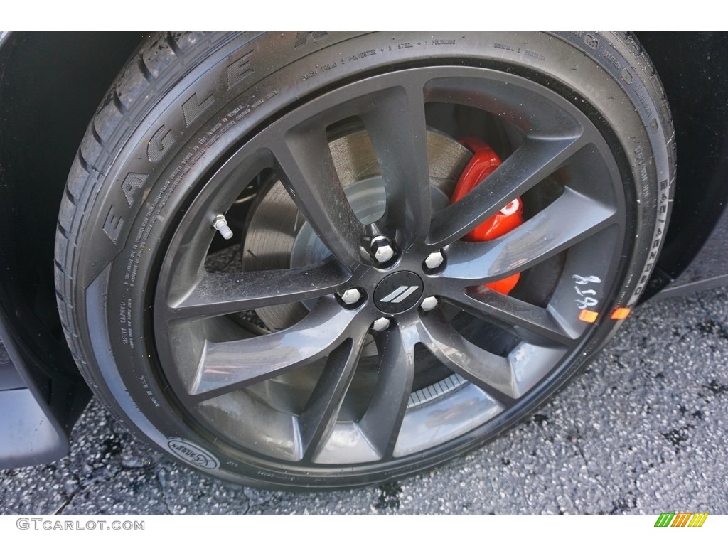 2019 Challenger R/T Scat Pack - Maximum Steel Metallic / Black photo #10