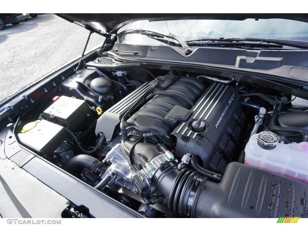 2019 Challenger R/T Scat Pack - Maximum Steel Metallic / Black photo #11