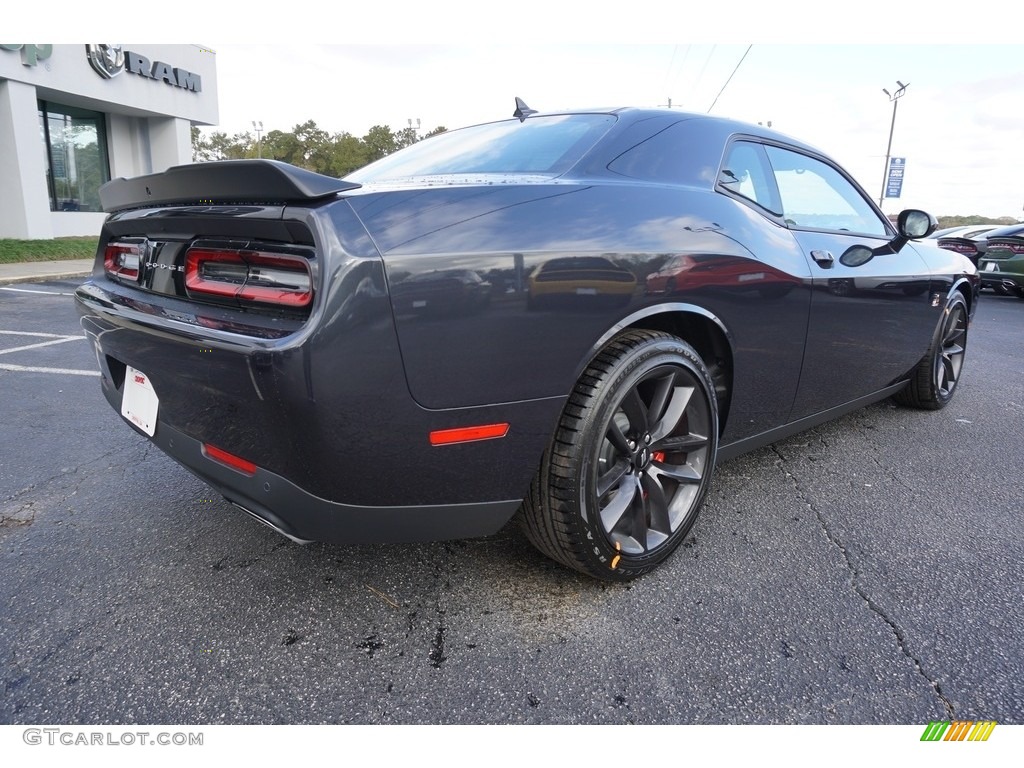 2019 Challenger R/T Scat Pack - Maximum Steel Metallic / Black photo #13