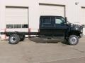 Onyx Black - C Series Topkick C5500 Crew Cab 4x4 Chassis Photo No. 7