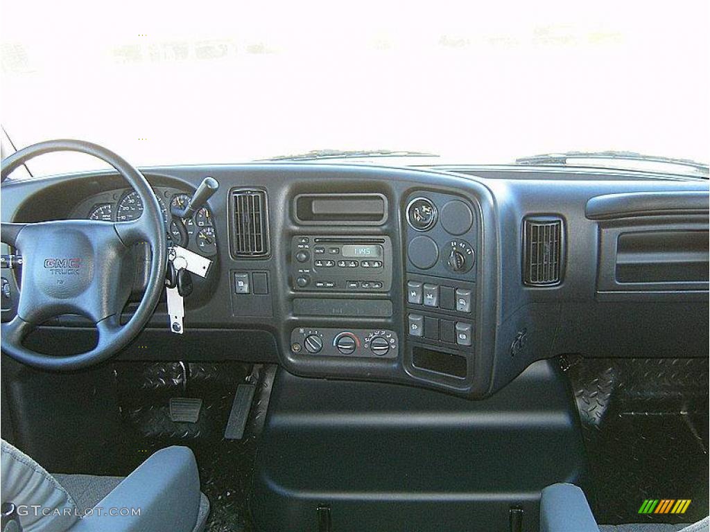 2009 C Series Topkick C5500 Crew Cab 4x4 Chassis - Onyx Black / Dark Pewter photo #10