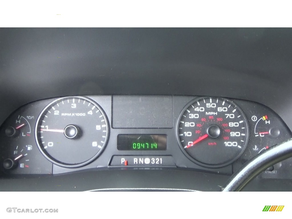 2006 F250 Super Duty XLT Regular Cab 4x4 - Dark Shadow Gray Metallic / Tan photo #14