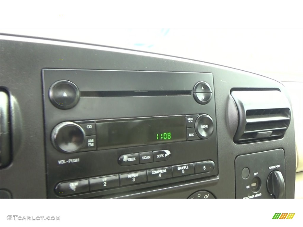 2006 F250 Super Duty XLT Regular Cab 4x4 - Dark Shadow Gray Metallic / Tan photo #15