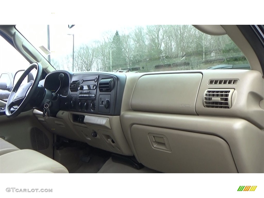 2006 F250 Super Duty XLT Regular Cab 4x4 - Dark Shadow Gray Metallic / Tan photo #22