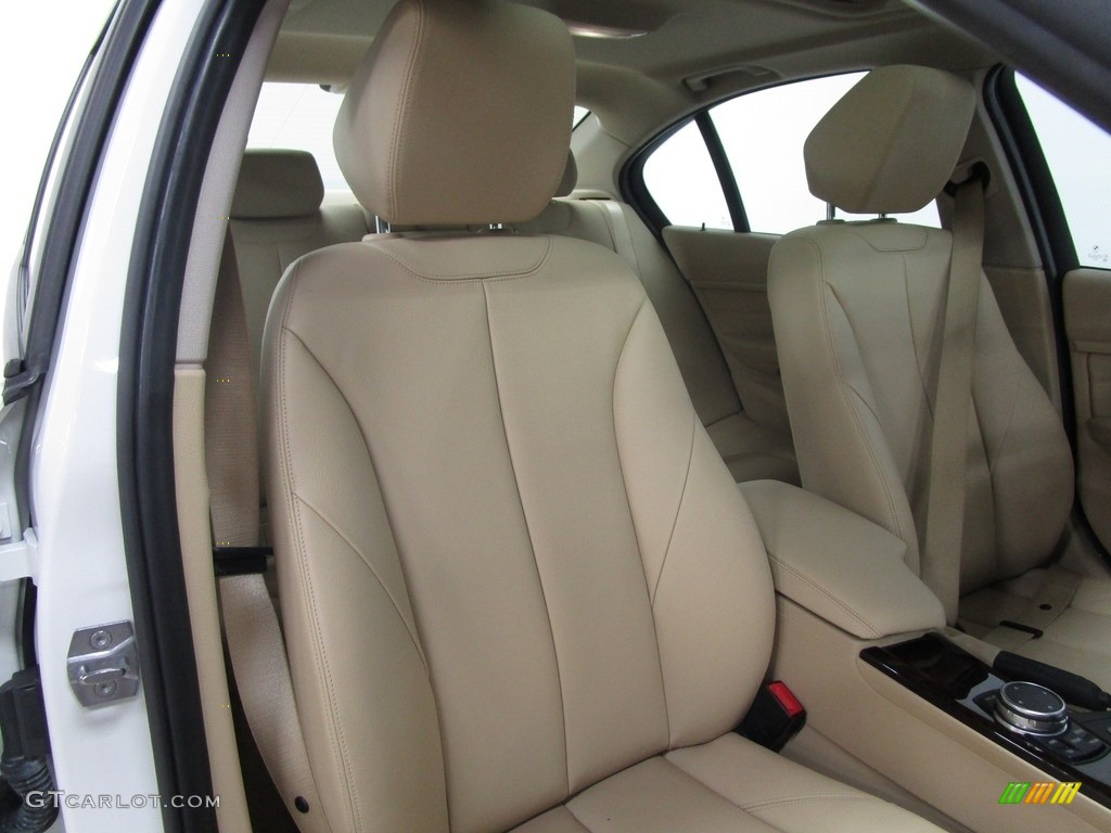 2015 3 Series 328i xDrive Sedan - Alpine White / Venetian Beige photo #14