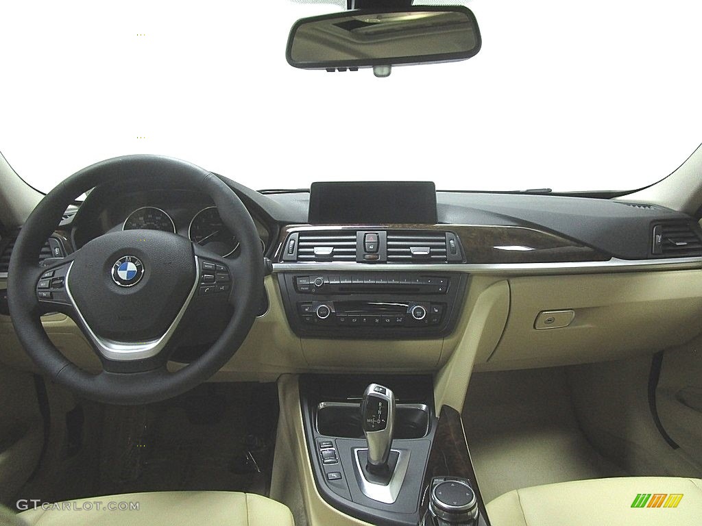 2015 3 Series 328i xDrive Sedan - Alpine White / Venetian Beige photo #22