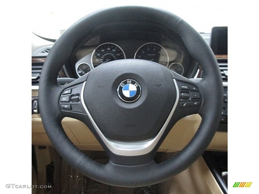 2015 3 Series 328i xDrive Sedan - Alpine White / Venetian Beige photo #23