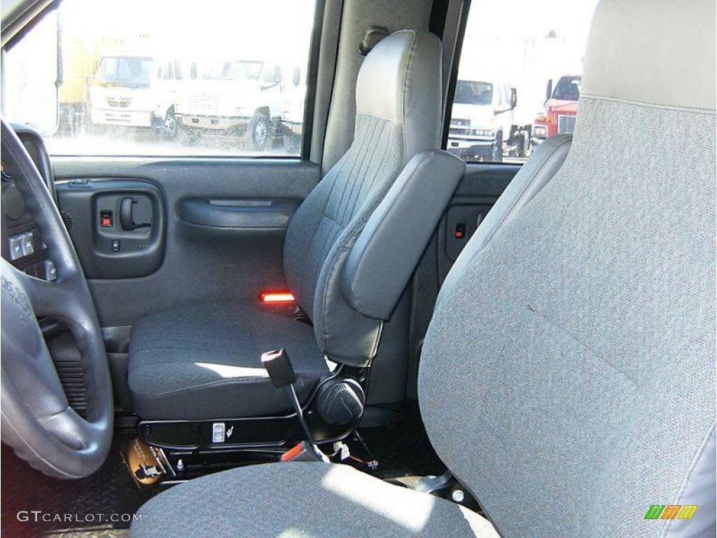 2009 C Series Topkick C5500 Crew Cab 4x4 Chassis - Onyx Black / Dark Pewter photo #8