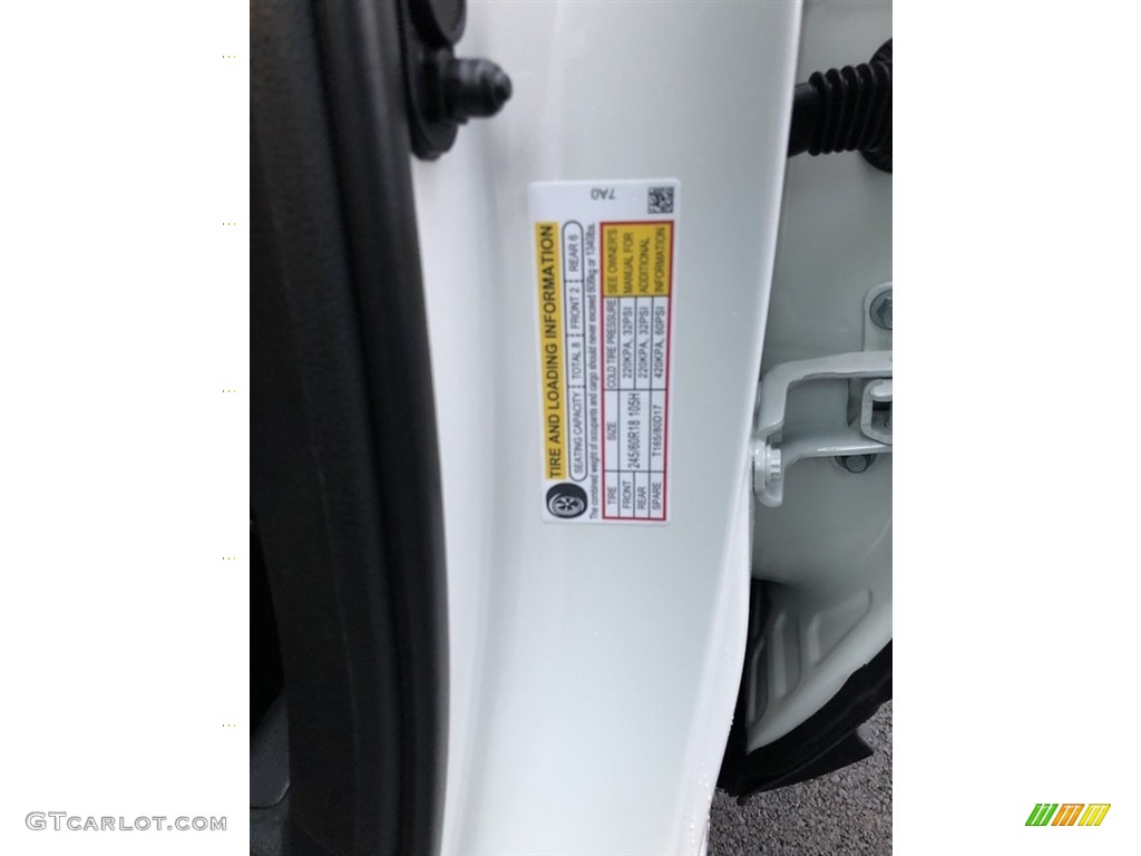2019 Honda Pilot LX AWD Info Tag Photos