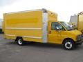Yellow - Savana Cutaway 3500 Commercial Moving Truck Photo No. 4
