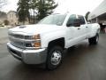 Summit White - Silverado 3500HD Work Truck Crew Cab 4x4 Photo No. 2