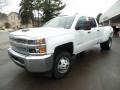 2019 Summit White Chevrolet Silverado 3500HD Work Truck Crew Cab 4x4  photo #2