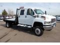 2008 Summit White GMC C Series Topkick C5500 Crew Cab 4x4 Chassis  photo #5