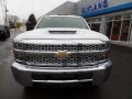Summit White - Silverado 3500HD Work Truck Crew Cab 4x4 Photo No. 3