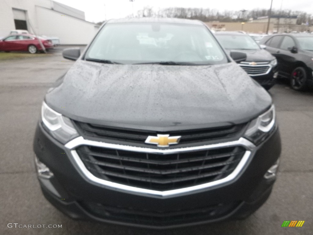 2019 Equinox LS AWD - Nightfall Gray Metallic / Medium Ash Gray photo #8