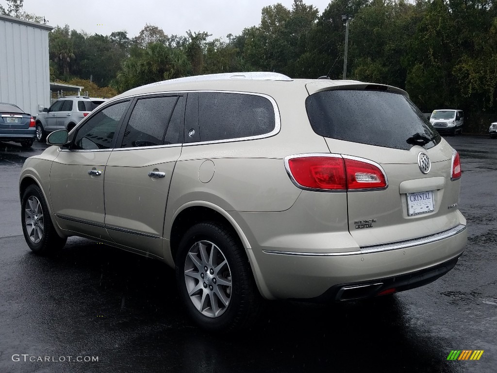 2014 Enclave Leather - Champagne Silver Metallic / Cocoa photo #3