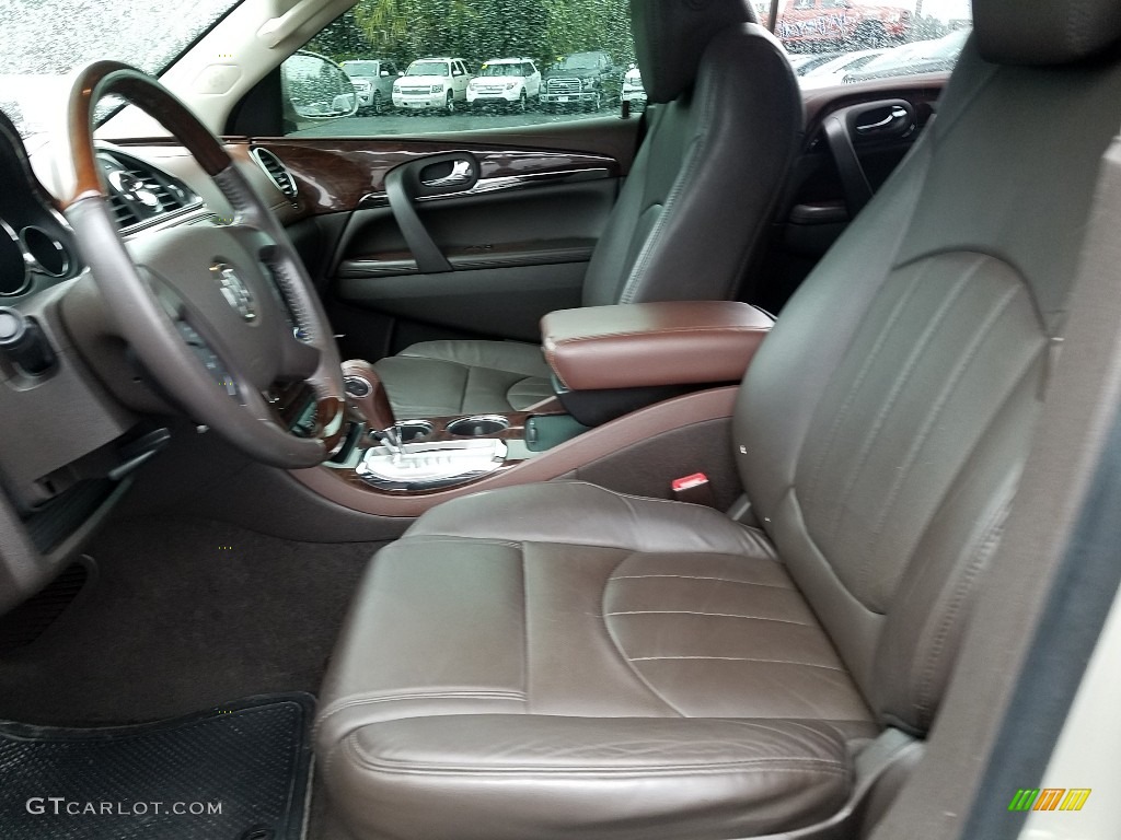 2014 Enclave Leather - Champagne Silver Metallic / Cocoa photo #9