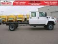 Summit White - C Series Topkick C5500 Crew Cab 4x4 Chassis Photo No. 8