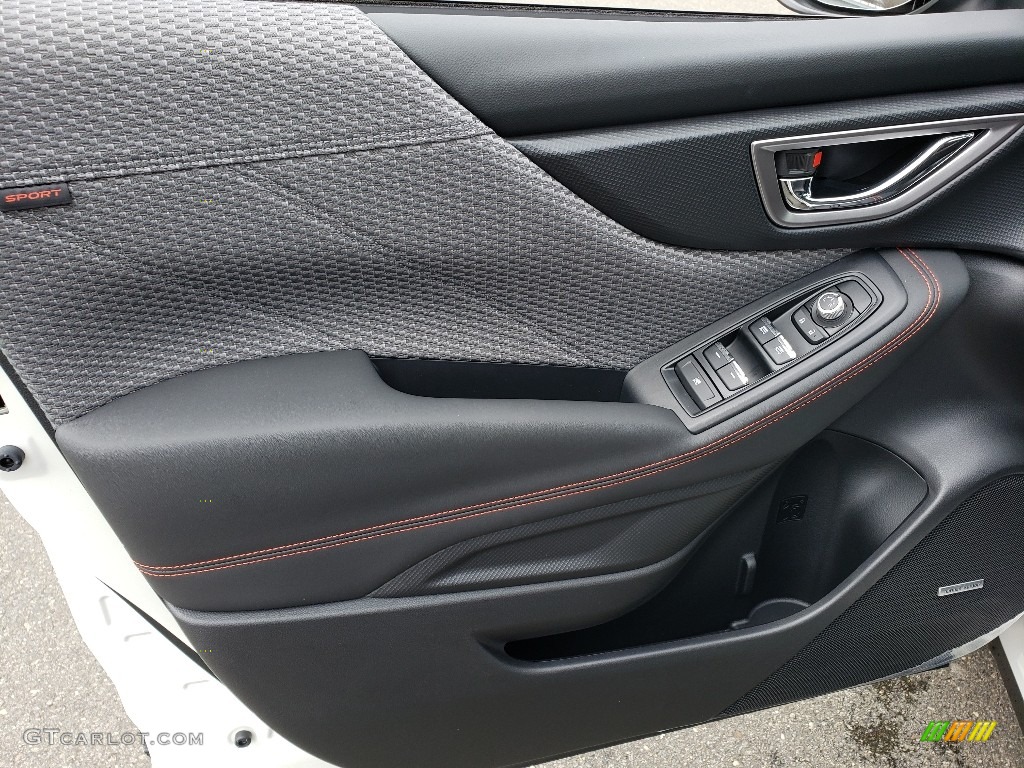 2019 Subaru Forester 2.5i Sport Gray Door Panel Photo #130604163