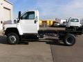 Summit White - C Series Topkick C5500 Regular Cab 4x4 Chassis Photo No. 8