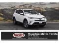 2018 Super White Toyota RAV4 XLE  photo #1