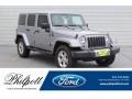 Billet Silver Metallic 2014 Jeep Wrangler Unlimited Sahara 4x4