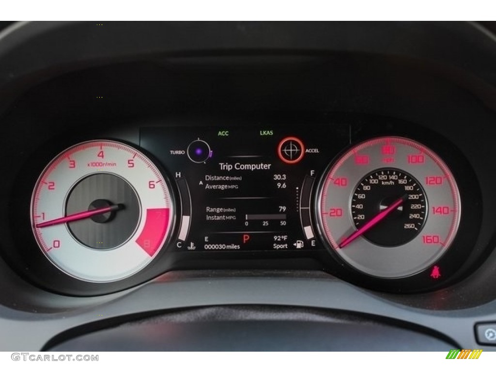 2019 Acura RDX A-Spec AWD Gauges Photo #130607514