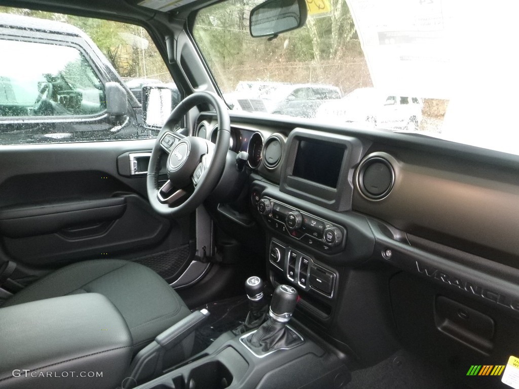 2019 Jeep Wrangler Sport 4x4 Black Dashboard Photo #130607526