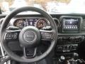 Black 2019 Jeep Wrangler Sport 4x4 Steering Wheel