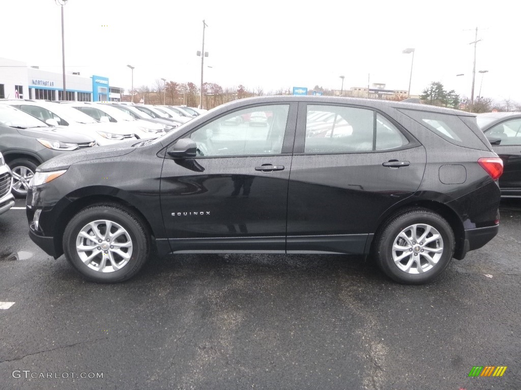 2019 Equinox LS AWD - Mosaic Black Metallic / Medium Ash Gray photo #2